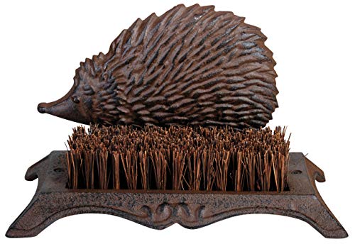 Fallen Fruits LH61 Hedgehog Boot Brush Brown 6.5H