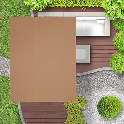 Relaxdays Tenda da Sole per Esterni Rettangolare