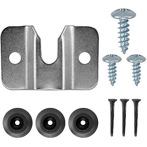 Impulsfoto Dartboard Bracket - for hanging Dartboards - includes Screws and Stabilisers Cover