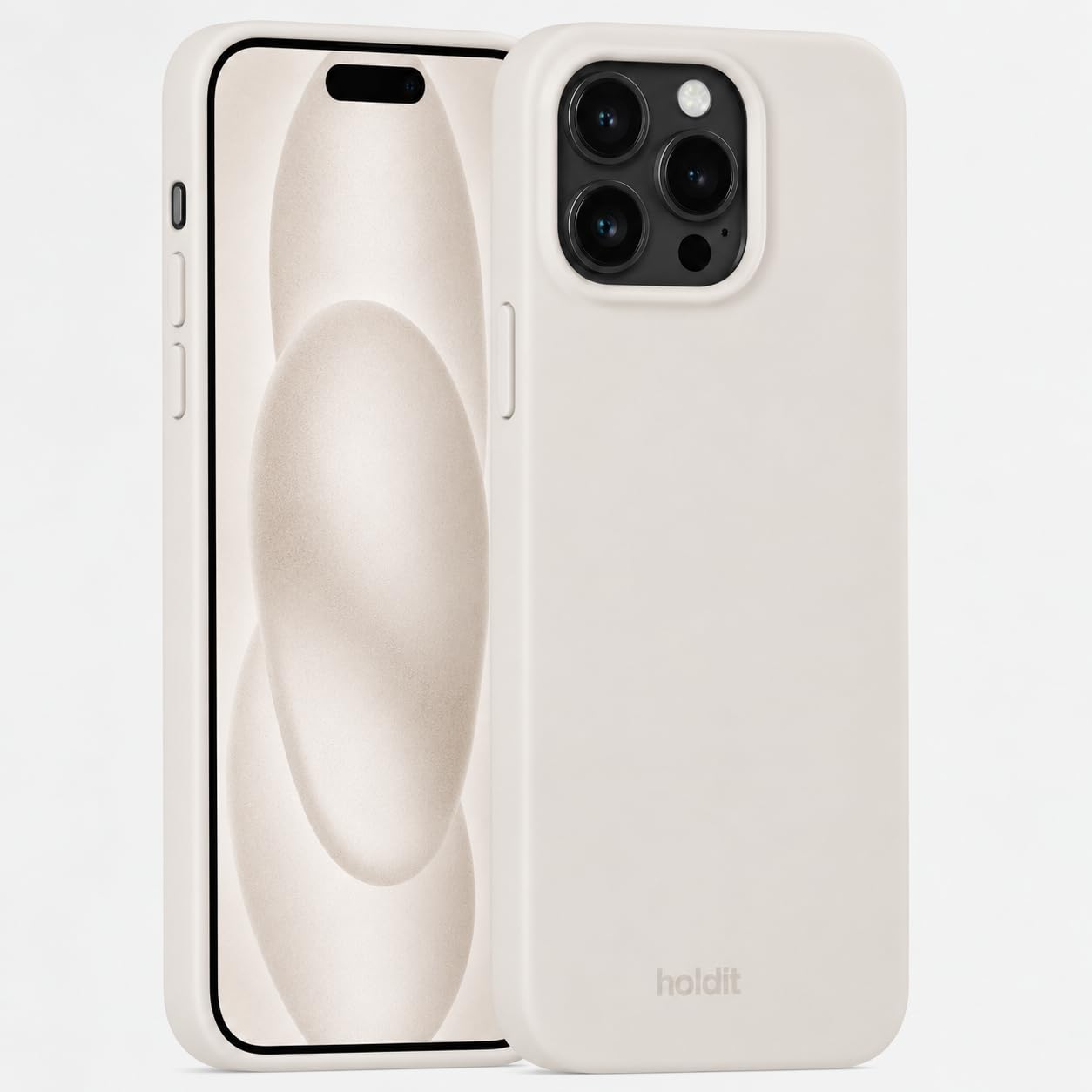 Amazon.co.jp: Holdit スマホケース (iPhone 14 Pro/ライトベージュ
