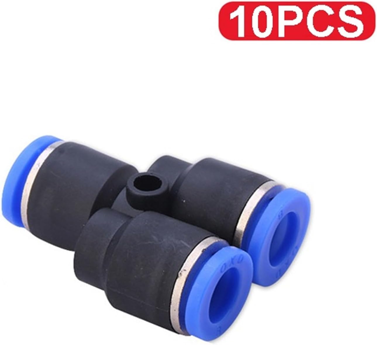 Pneumatic Fitting Pipe Connector Tube Release Water Hose Plastic 4/6/8/10/12/14mm PY Connectors 1Pcs(PY-10PCS,4mm)