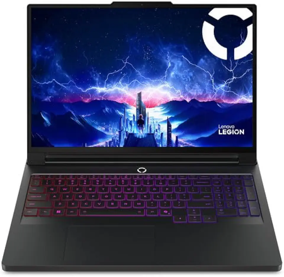 Lenovo Laptop para jogos Legion Pro 7i Gen 10 40.6 cm (modelo 2025) Intel Core Ultra 9 275HX 24C, NVIDIA GeForce RTX 5080 16GB, 64GB RAM, 2TB (1TB+1TB) NVMe SSD, 16 polegadas WQXGA OLED 500 nits 240Hz