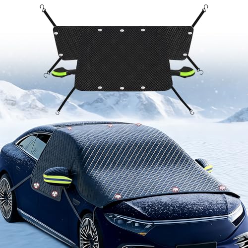 Frontscheibenabdeckung Winter Magnet, Windschutzscheibenabdeckung...