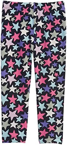 GAP Baby Girls Pull-on Leggings, Blue Star 816, 6-12 Months US