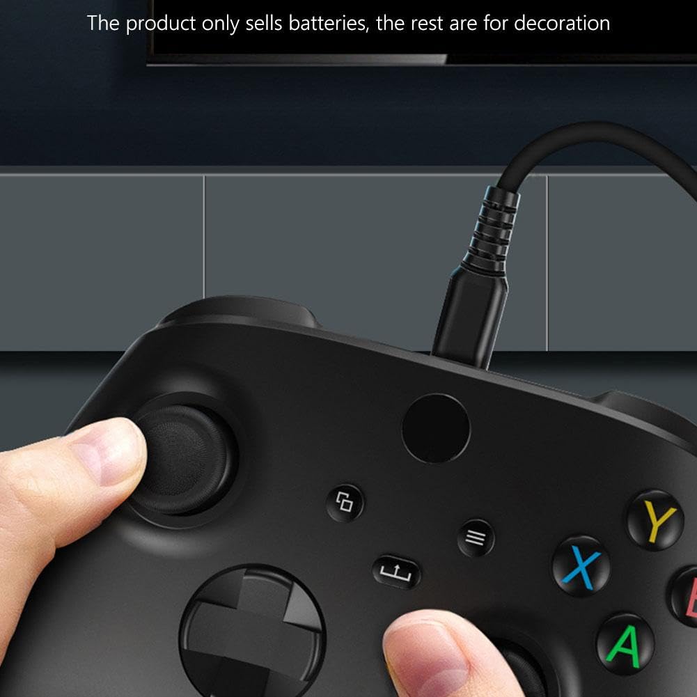 Paquete de batería recargable para Xbox Series X/S, pantalla LED, paquete de batería para Xbox Series S, X, Xbox One S/One X/One Elite Remote Play y kit de carga con cable de carga USB-C
