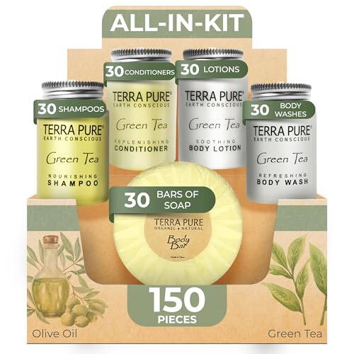 Terra Pure Hotel Soaps & Toiletries Bulk Set | 1-Shoppe