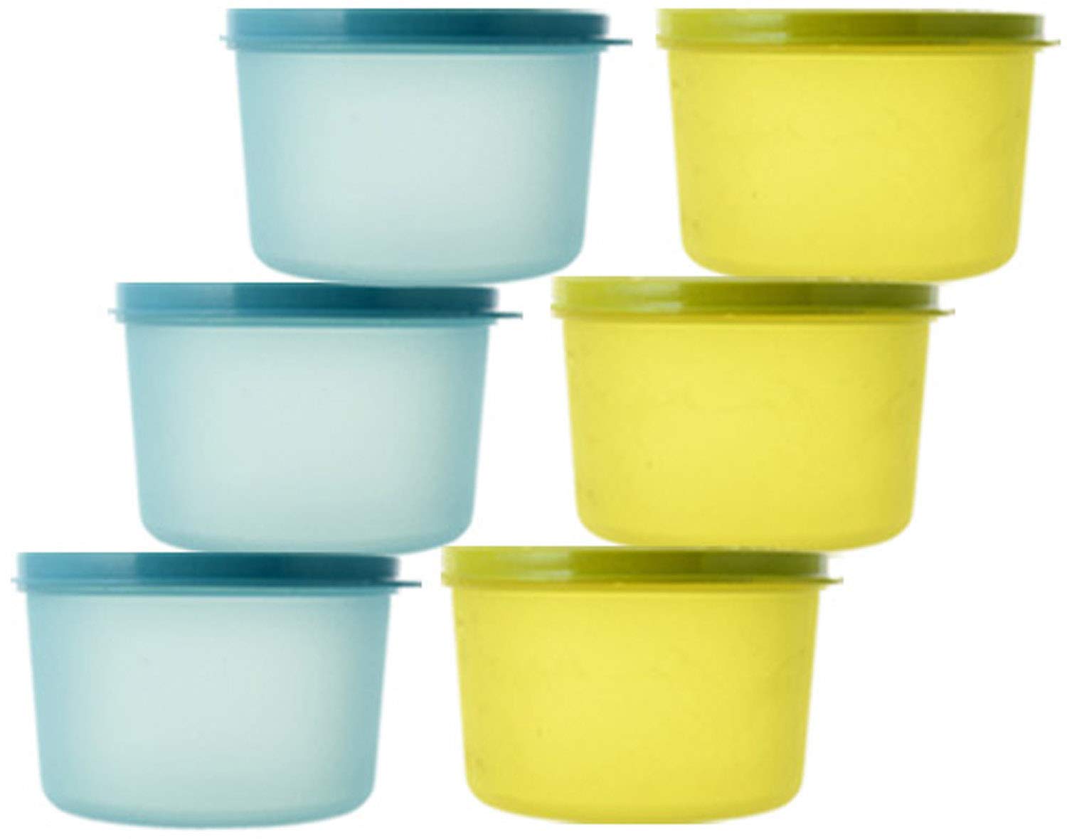 Kuber Industries Plastic 6 Pieces Kitchen Storage Spice Containers