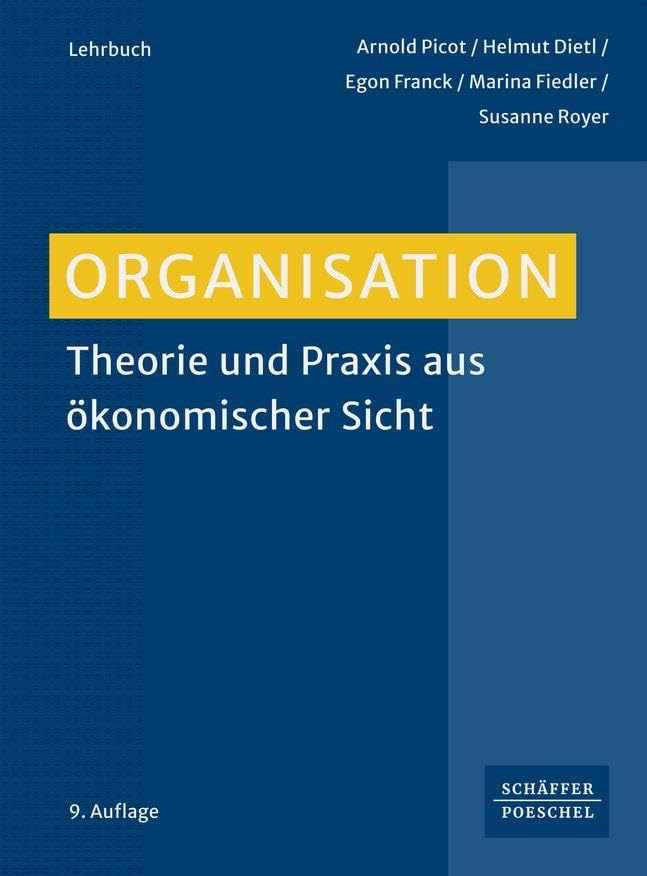 Organisation: Theorie und Praxis aus ökonomischer Sicht