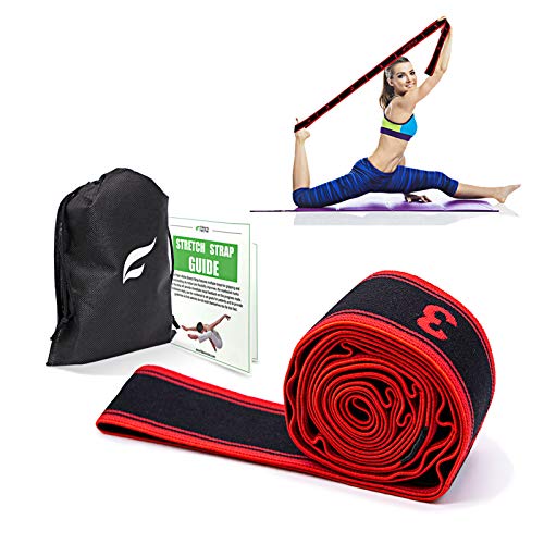 Fitter’s Niche Exercise Resistant Stretch Band, High Elastic Multi-Level Stretching