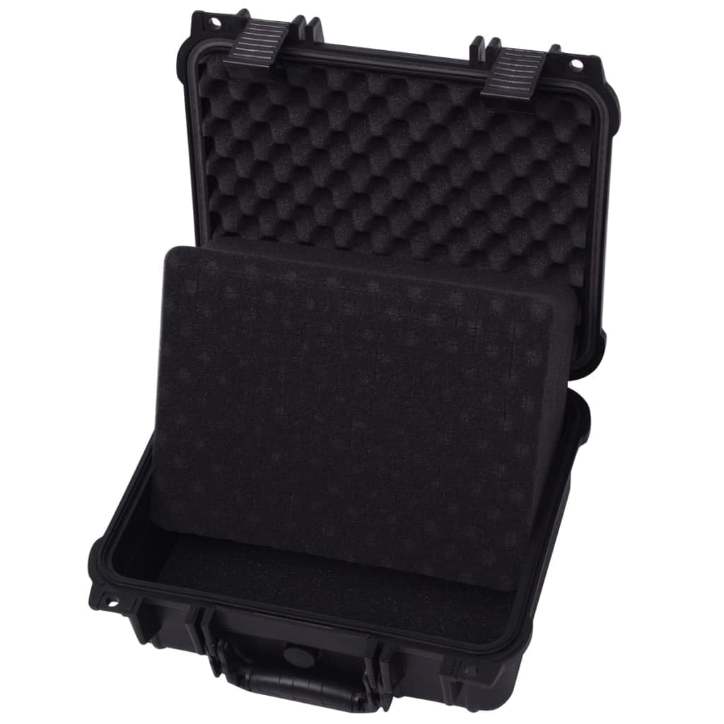 Kavolet Gefahrgutkoffer Universalkoffer Werkzeugkoffer Schutzkoffer Aktenkoffer Transportkoffer Gerätekoffer Kamerakoffer Staukasten mit Druckventil und Schaumstoffpolsterung 35x29.5x15 cm