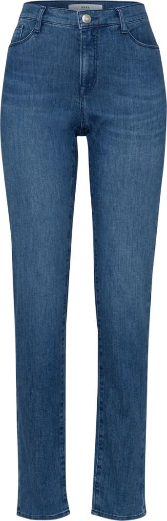 BRAX Women's Style Mary Blue Planet Be Nature Jeans, Used Regular Blue, 29W x 32L