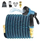 X-COTEC Tuyau Arrosage Extensible, Tuyaux D'arrosage 30m/100ft, Tuyau D'arrosage Retractab...