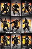  Póster Call of Duty Black Ops 4 - Personajes (61cm x 91,5cm) + Embalaje para Regalo