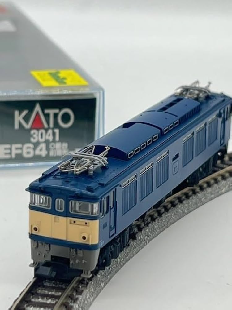 KATO_Nゲージ客車/気動車/電気機関車シリーズ① Amazon | K2465P 級 KATO Nゲージ 3041 EF64 0番台 前期形 一般