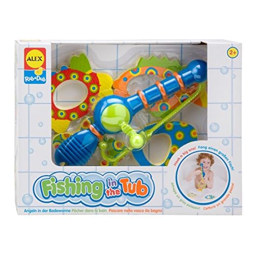 Alex Rub a Dub Fishing in the Tub Kids Bath Activity
