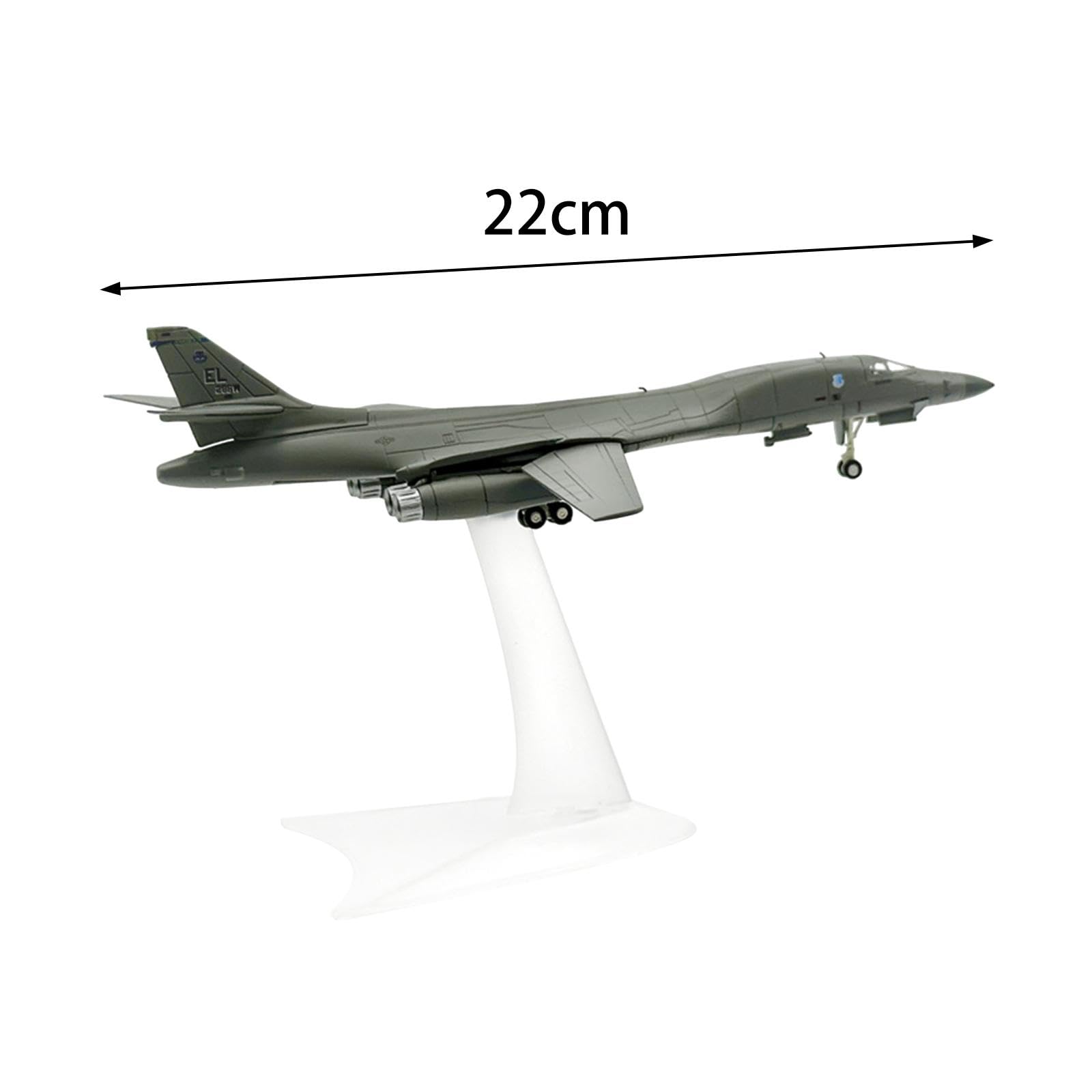 Aeromodello B Da Collezione | modello diecast, supporto trasparente, per esposizione