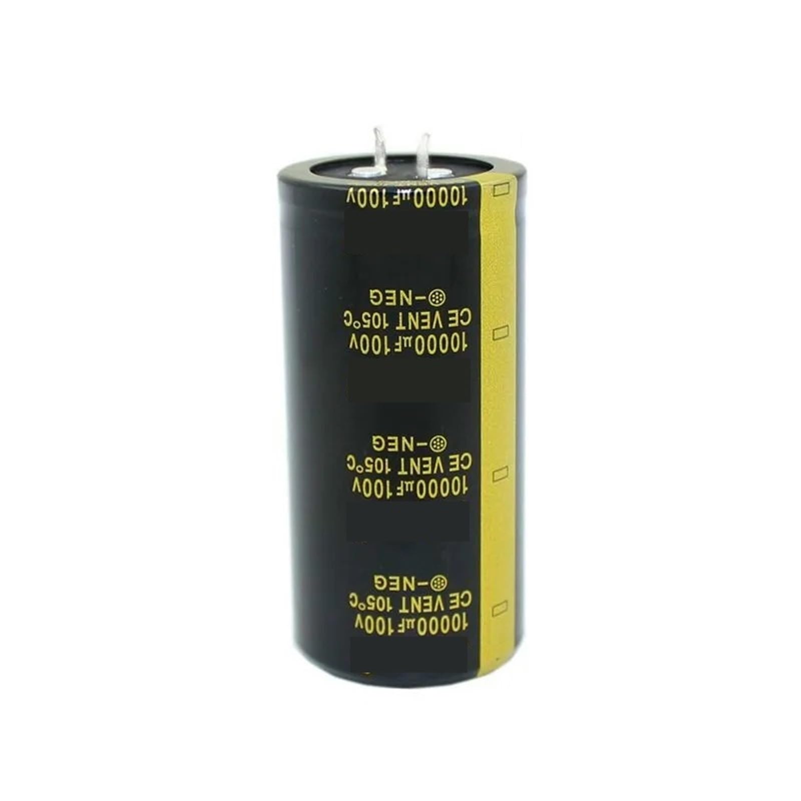 2 szt. Kondensator elektrolityczny audio 100 V 1000 UF 2200 UF 3300 UF 4700 UF do wzmacniacza audio Hi-Fi, głośnik wysokiej częstotliwości i basu ESR.(100V1000UF 22X30MM)