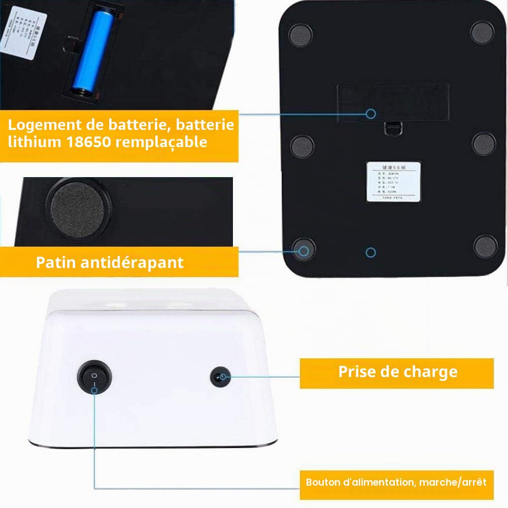 Gamelle Automatique pour Animal Domestique avec capteur Infrarouge et Couvercle à Ouverture Automatique - Anti-Souris - Anti-humidité - Distributeur de Nourriture pour Chien et Chat