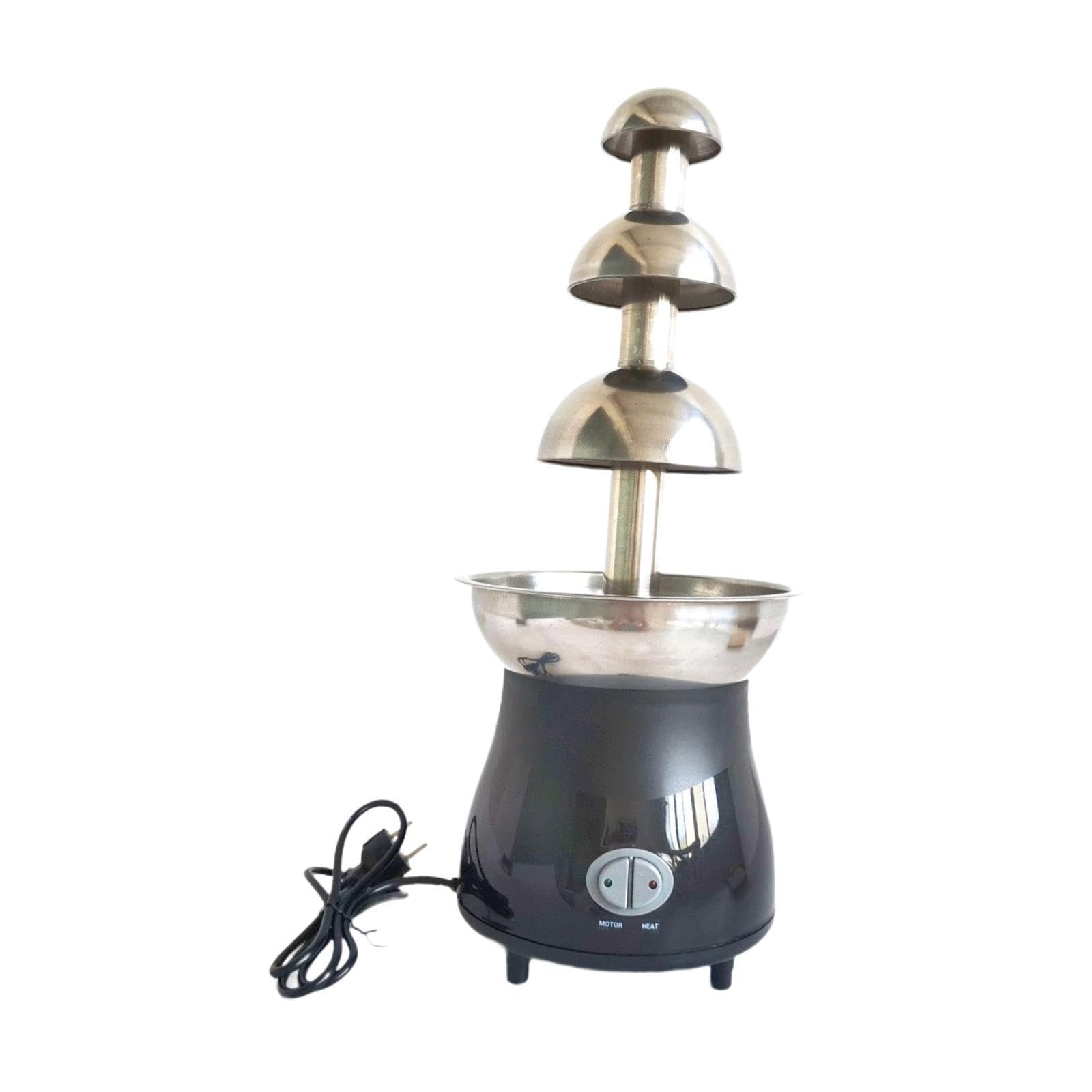 LOOM TREE® Chocolate Fountain Sturdy Stainless Steel Melting Pot for Candy Cheese Party | Kitchen, Dining & Bar | Small Kitchen Appliances | Fondue Sets-image-35