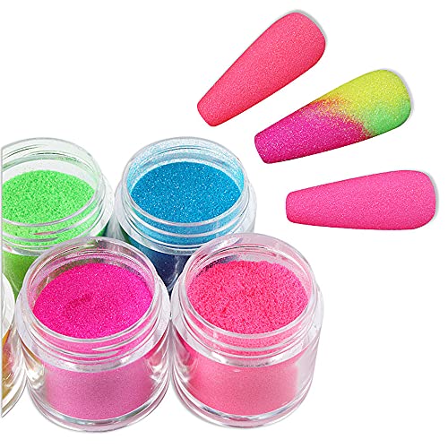 1 Stück Luminous Neon Nagelpuder Hautsicheres Pigment Nagelpuder Im Dunkeln leuchtendes Pigment für Frauen Mädchen… – Bild 7
