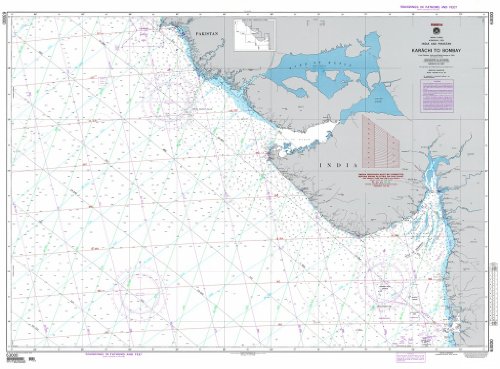 NGA Chart 63000: Karachi to Bombay, India and Pakistan (Omega)