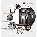 QJRGUY Grind and Brew AY-Q006A Filter Coffee Machine (with Grinder, Timer, Double Bean Compartment) Stainless Steel/Red (A) The New - Image 5