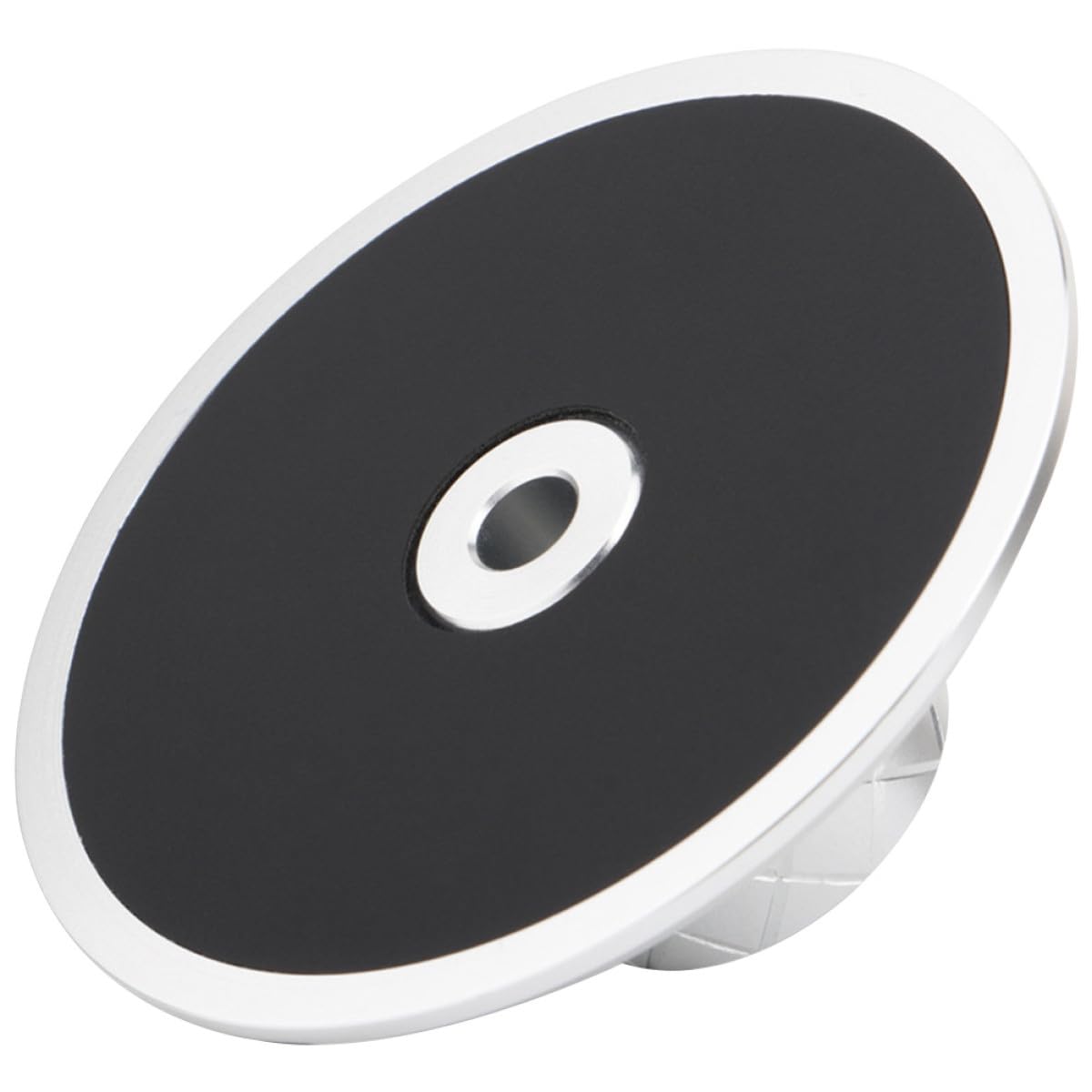 Lurrose Morsetto in Lega di Alluminio e Magnesio per Giradischi Argento Stabilizzatore di Peso Anti-vibrazione Accessorio per Vinili per Dischi in Vinile