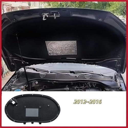 Tapis Insonorisant pour VW Passat B7 de 2012 à 2016 - Isolant Capot Avant