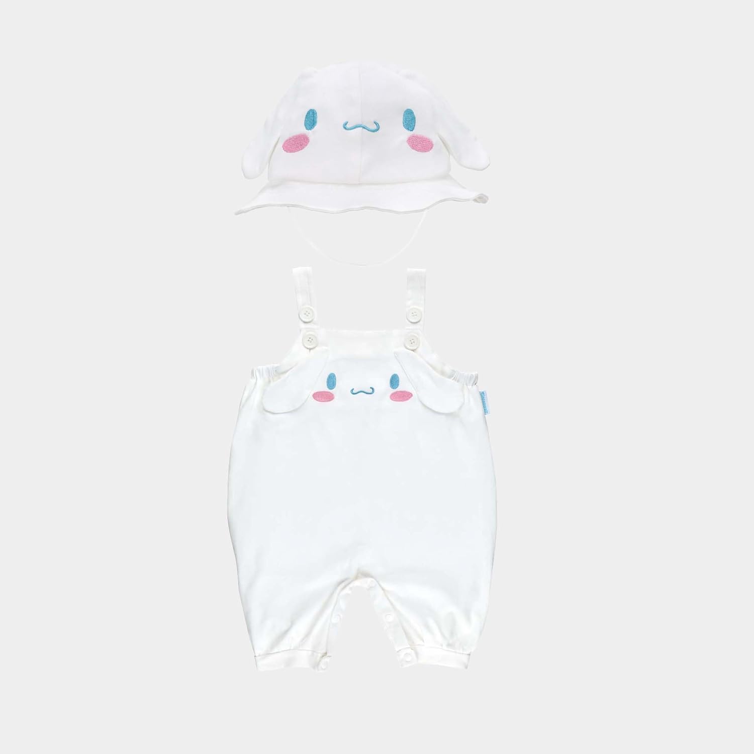 Skater CBSP1-A Die-Cut Baby Overalls, 100% Cotton, Sizes 80-90, Cinnamorol, Cute, Character Clothes, Girls, Children,