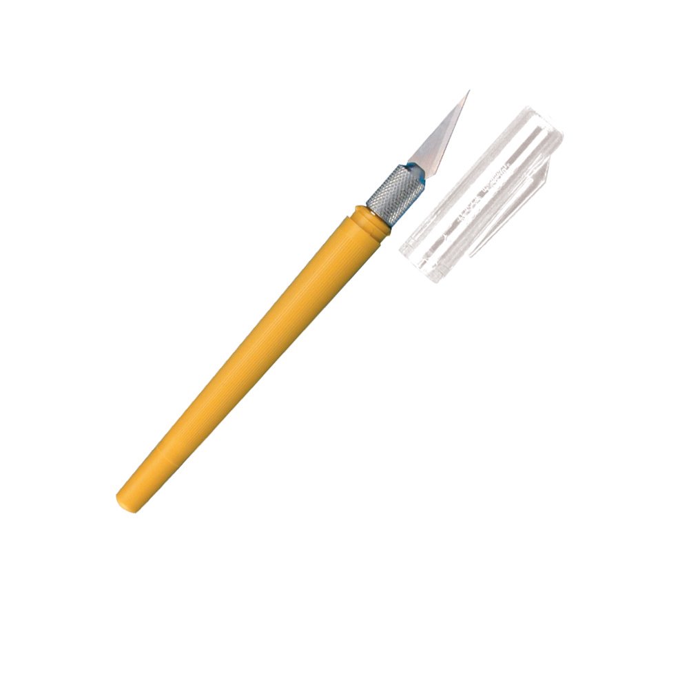 Aven 44018 Technik K40 Utility Knife, Pocket Clip Safety Cap Amazon