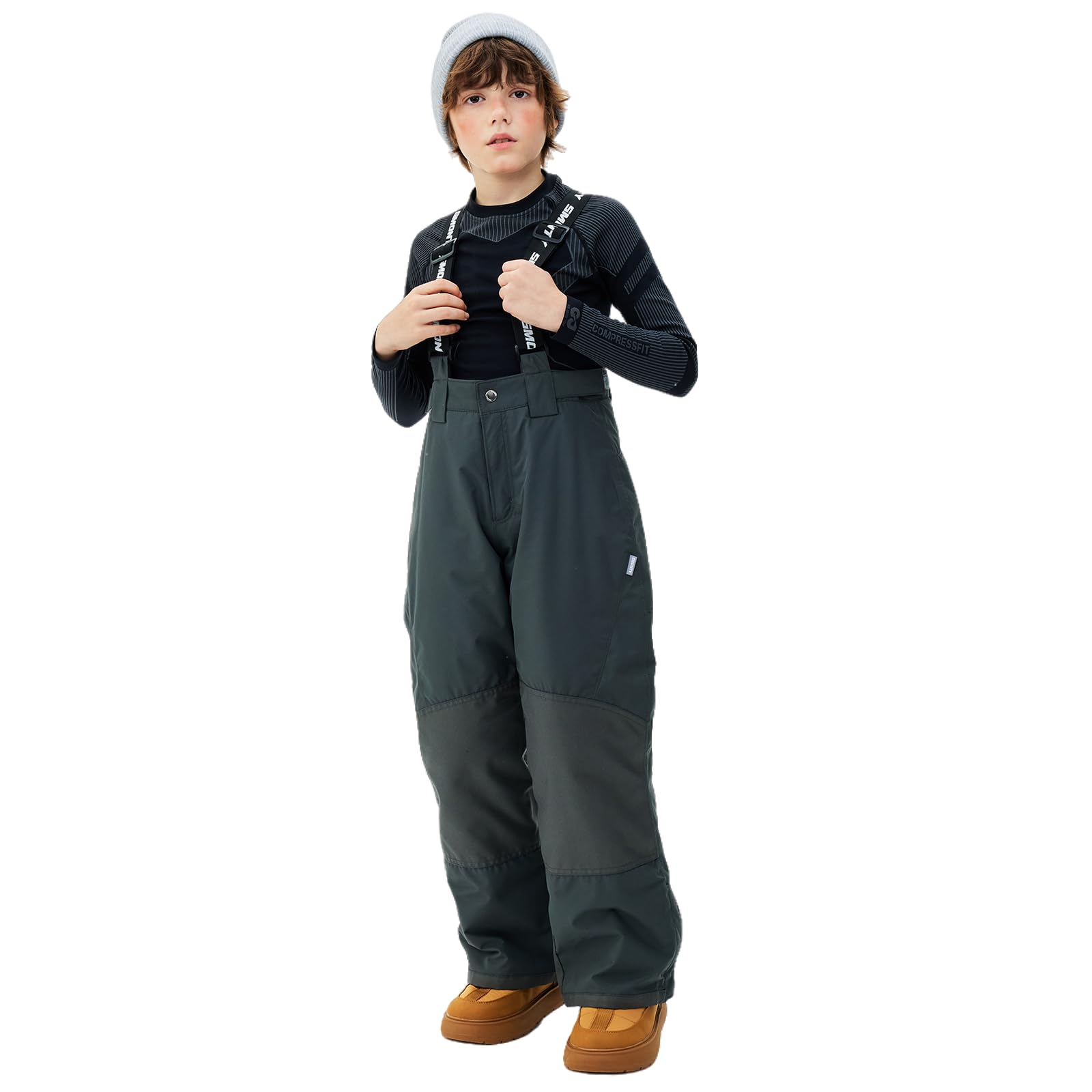 SMONTY Giacca da Sci per Ragazze Invernale Calda da Neve Impermeabile per Bambini