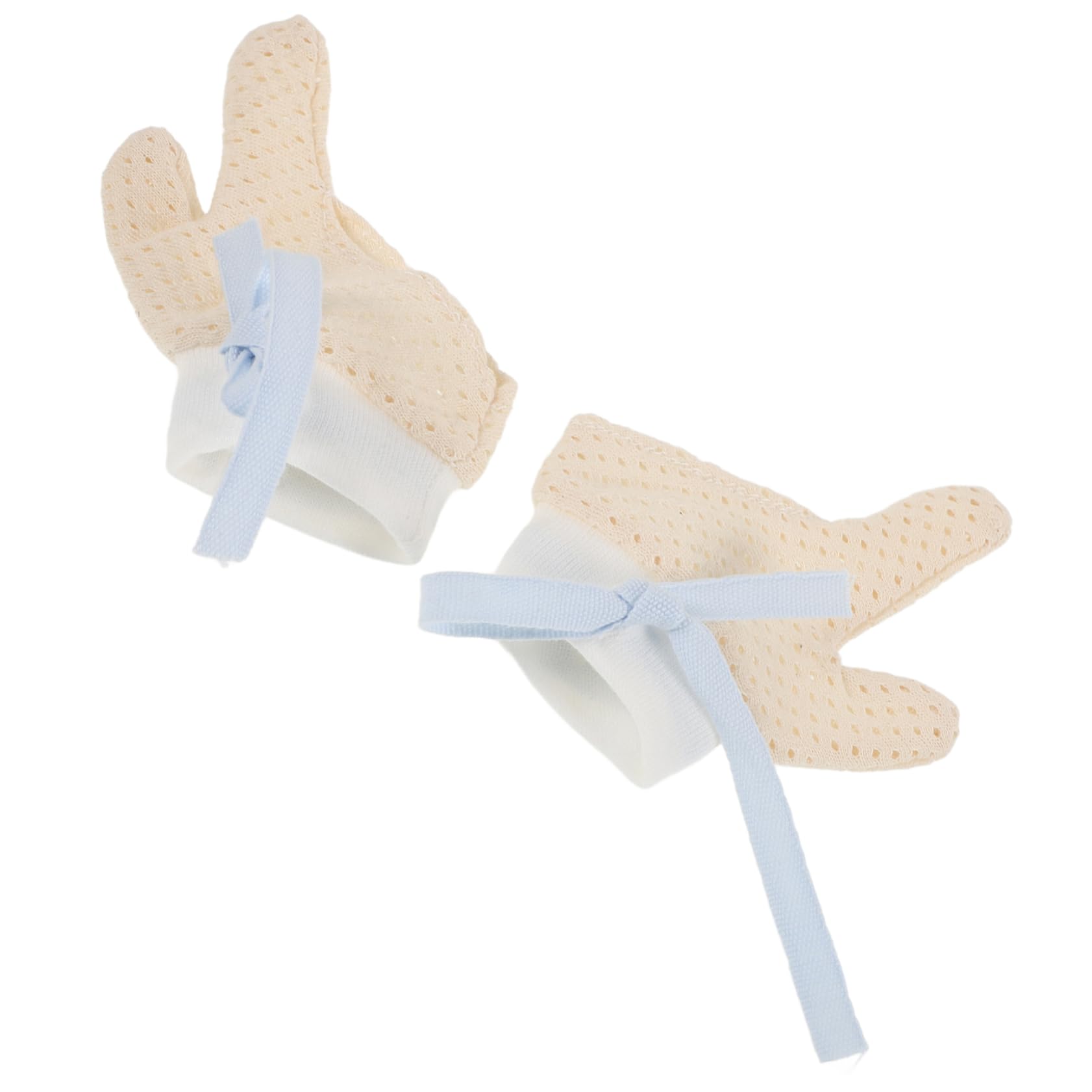 HEMOTON 3 Pairs Gel Finger Protectors Sucking Gloves for Boys and Girls Soft Mittens Stop Sucking Scratching Comfortable for Infants Toddlers Easy to Clean