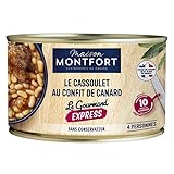 Cassoulet au confit de canard,1,350 kg