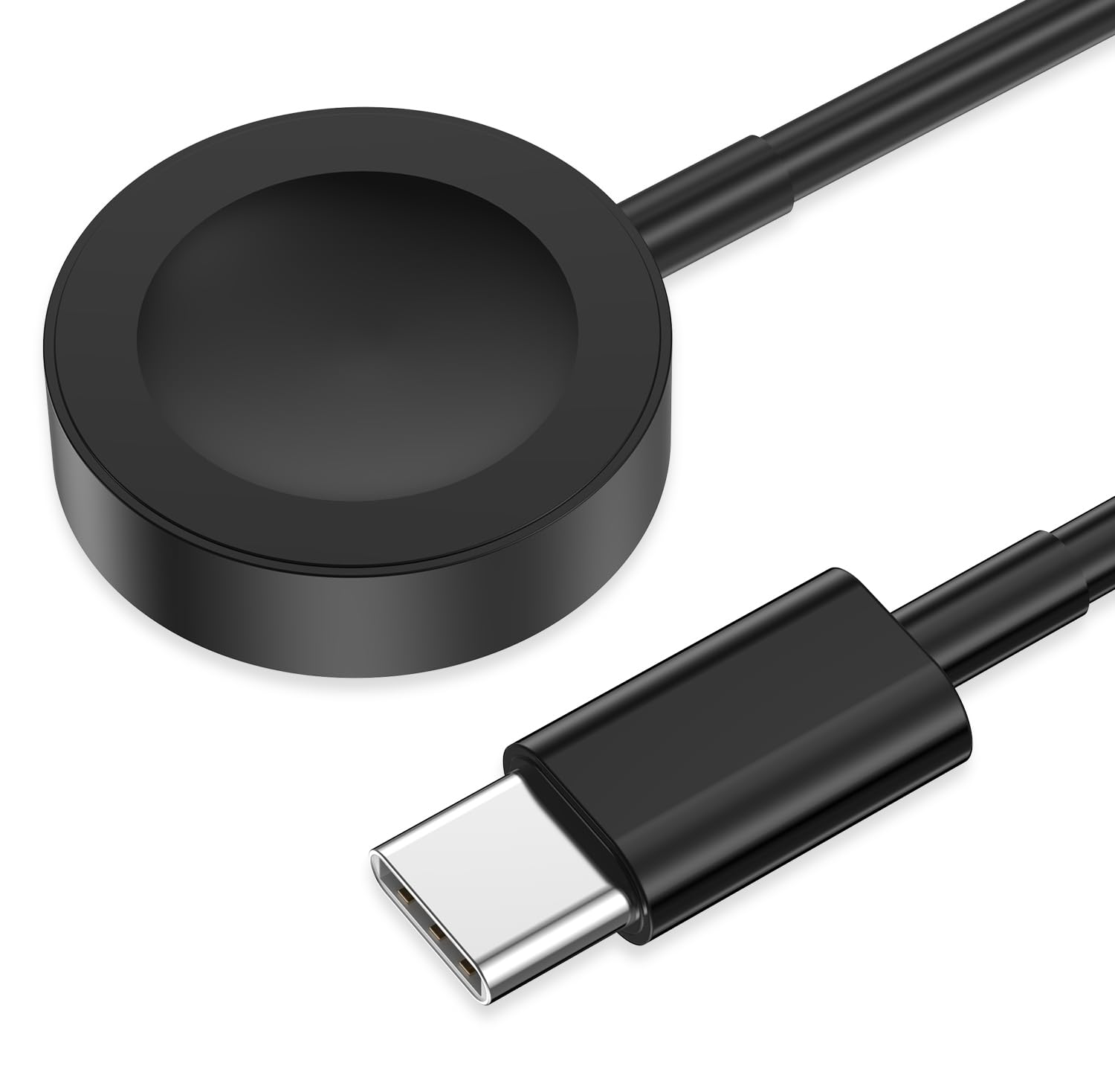 2026 Upgraded USB C for Apple Watch Charger Magnetic Fast Charging Cable Portable Wireless Charging Compatible with iWatch Series 11/10/9/8/7/6/5/4/3/2-Black