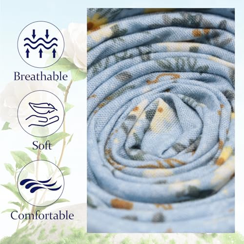 Image of Floral Ties Skinny Tie for Men, Cotton Mens Neckties for Weddings | 2.56'', floral, slim, soft and comfortable, men's neckties for casual, business, party, daily, dating