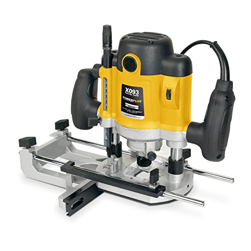 Powerplus POWX093 Elektro-Oberfräse 1500 W 6000-26000 RPM Schwarz, Gelb - Elektro-Oberfräsen (230-240 V, 50 Hz, AC)