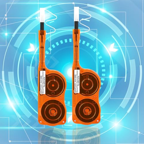fyboptwu - fyboptwu - 2 Packs Fiber Optic Cleaner Pen for MTP MPO Connector Fiber Optic Cleaning Tool Cleaner, up to 600 Cleans, Orange