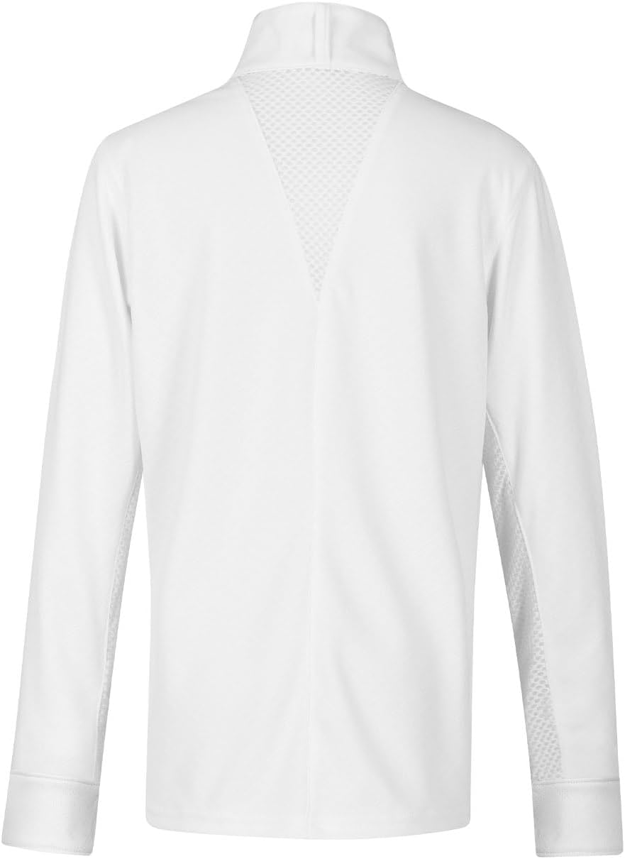 Kerrits Kids Encore Long Sleeve English Show Shirt – Lightweight Kids Equestrian Competition Shirt, Great for Horse Shows