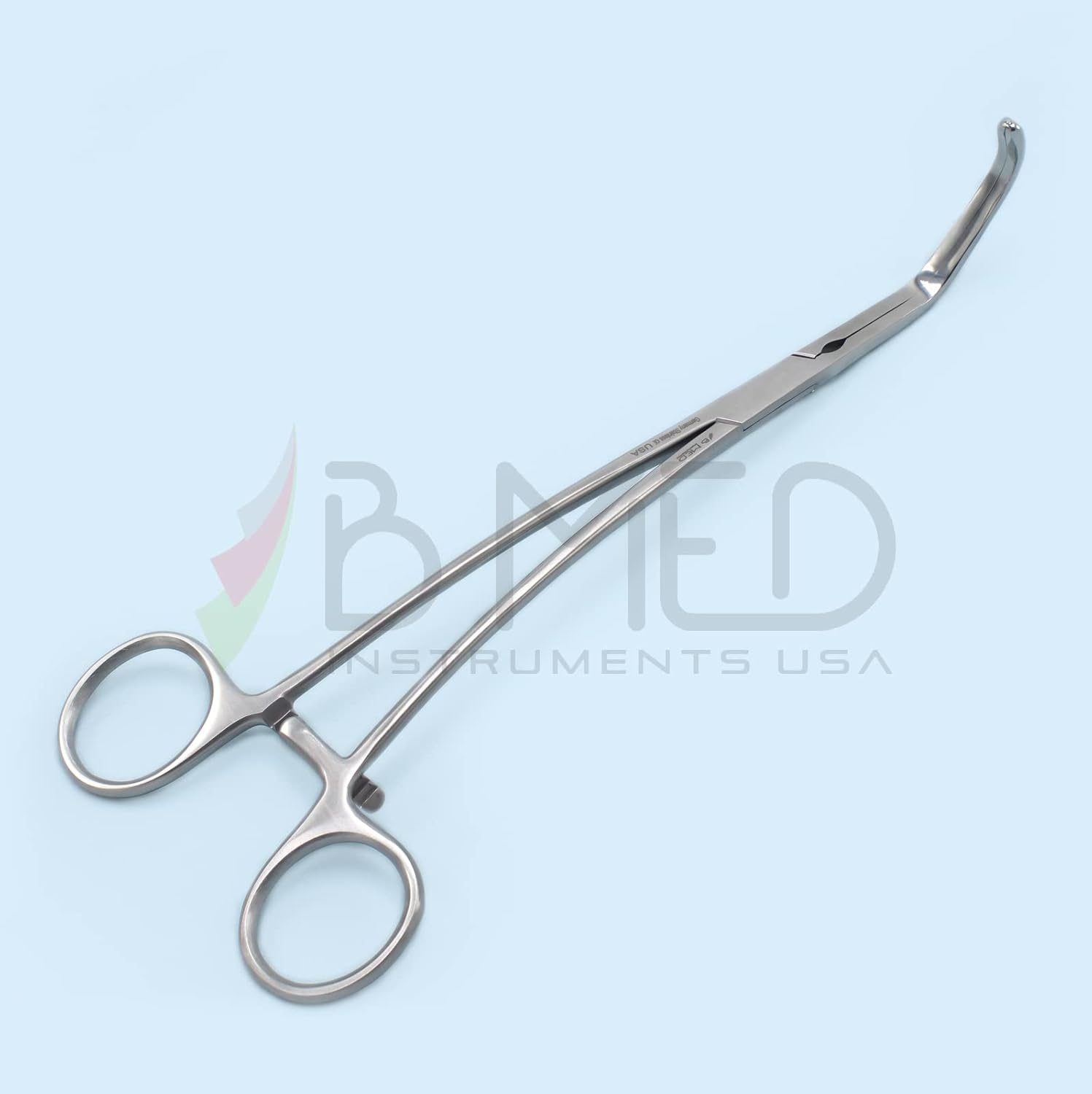 Satinsky DeBakey Atraumatic Tangential Occlusion Clamp Forceps 40mm 9"