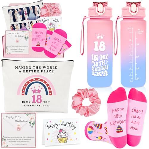 Awfrky 18th Birthday Gifts for Girls, 18 Year Old Girl Birthday Gifts, Gift for 18 Year...