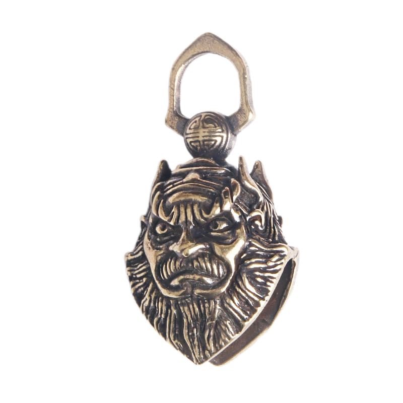 Keechain kui antique en laiton pendentif en cuivre bronze mystique