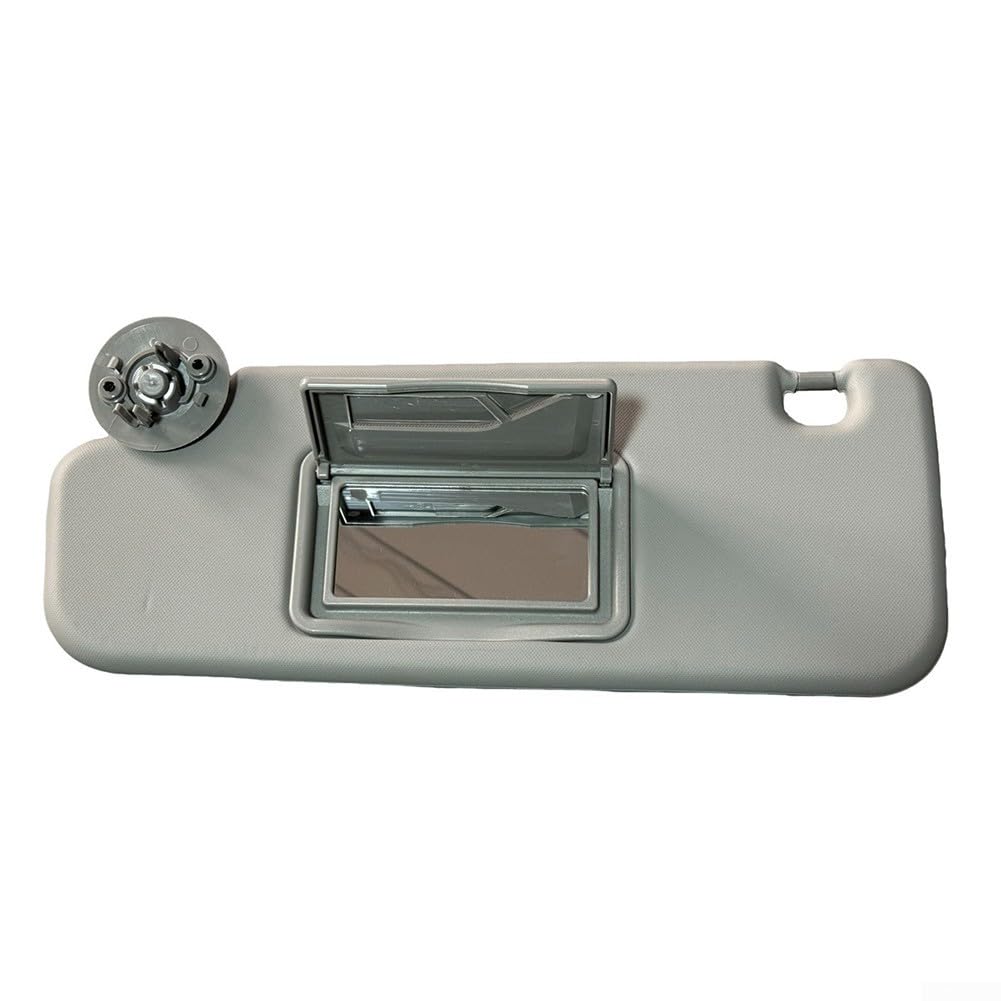 Parasol para Chevrolet Aveo Izquierda Derecha Reemplazo 95034256 95034253 Gris ABS Parabrisas Bloqueador de Parabrisas No Deformable Fácil de Instalar Interior del Coche (Izquierda)