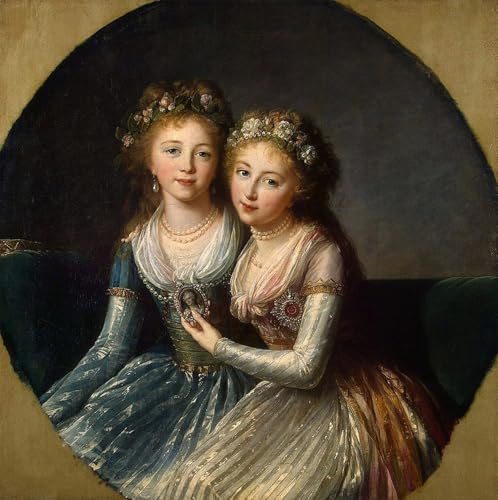 Peinture graffiti Louise Élisabeth Vigée Le Brun impression d'art 60x90