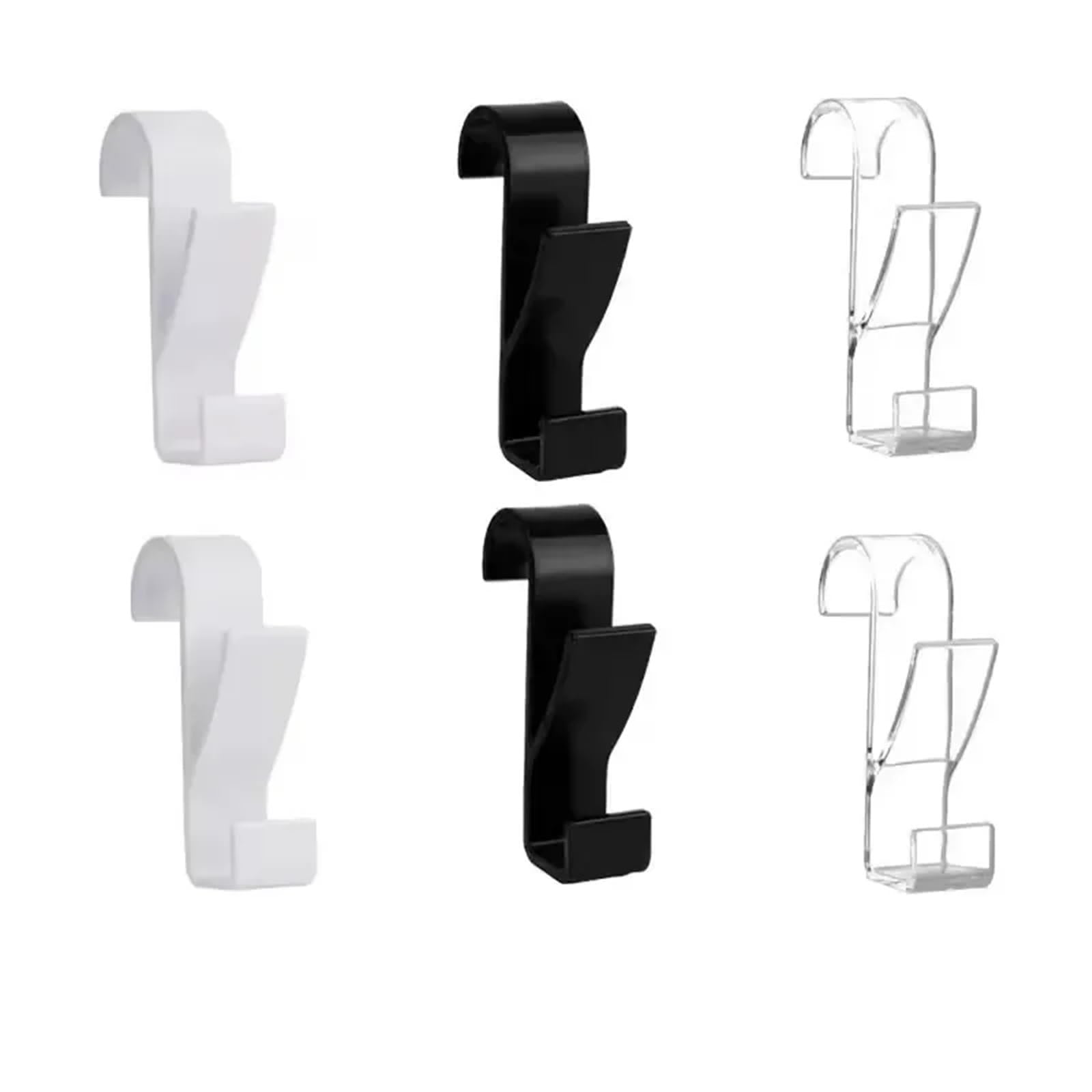 Shungong A-6Pcs Mix Color 3/6Pcs Heated Towel Rack Hooks - Durable Space-Saving Bath Hooks For Towels, Scarves, And Clothes(A-6Pcs Mix Color)