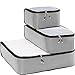 eBags Ultralight Packing Cubes - Sampler 3pc Set (Grey)