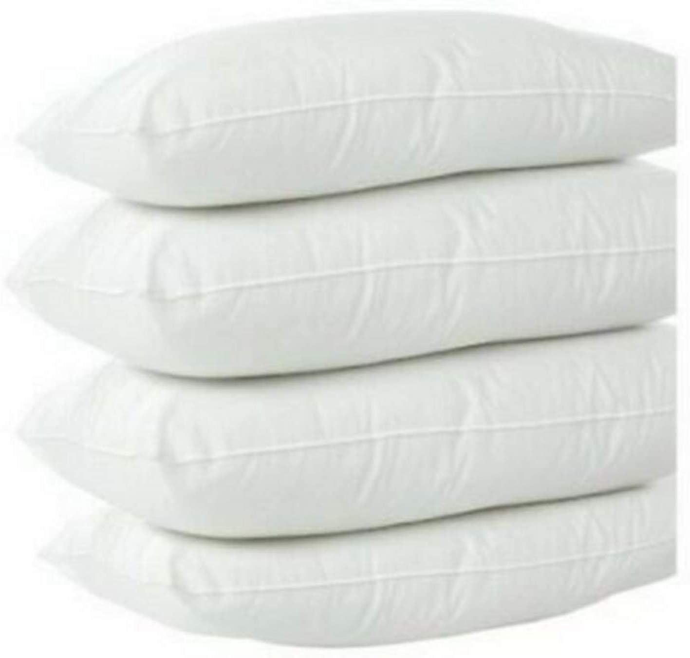 Gb Textile Luxury Extra Filled Bounce Back Hollow Fibre Pillows In Following Pair Pack (2 Pair(4 Pillows))