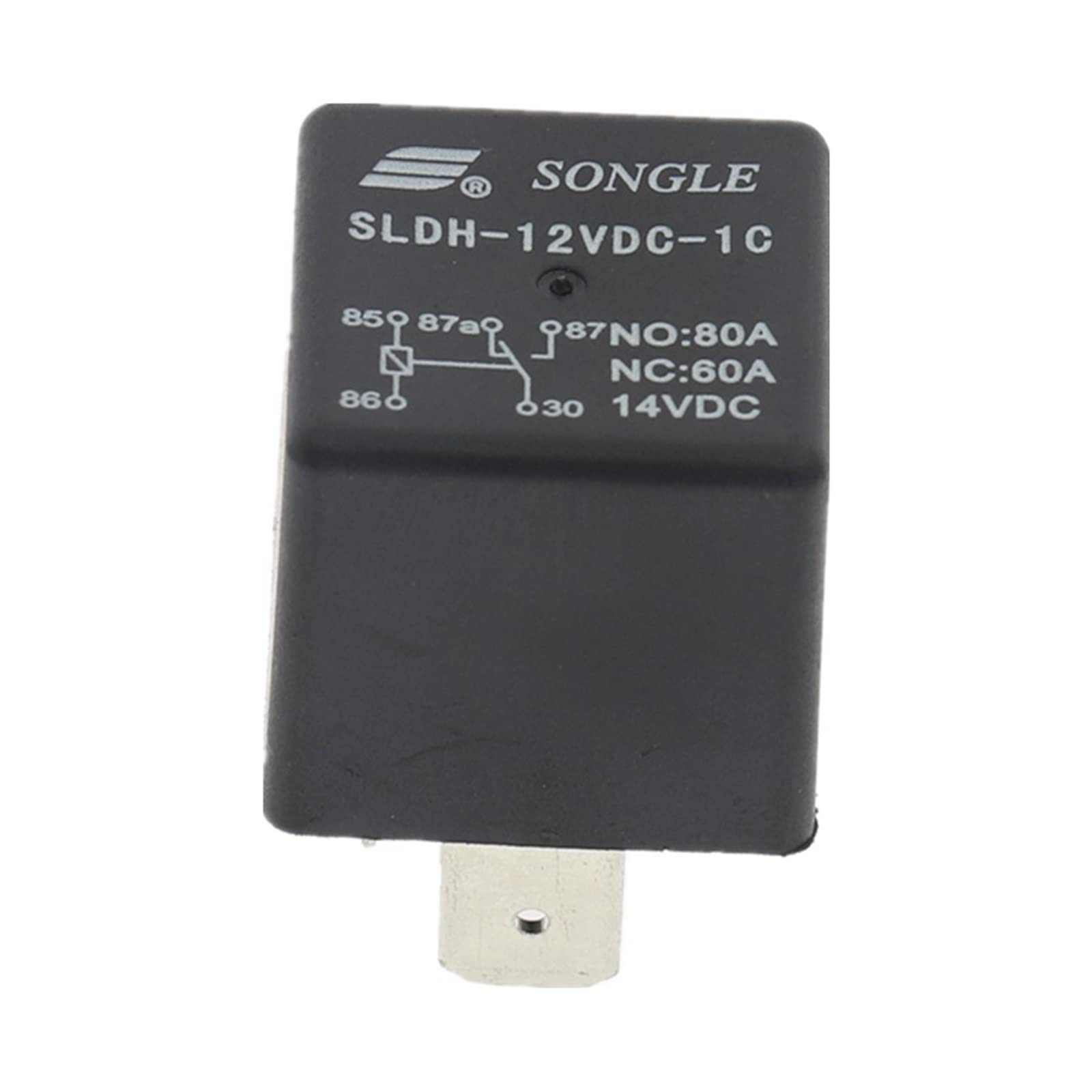 Relais SLDH-12VDC-1C inverseur de type 4142 pour conversion 60A 14VDC prise broches