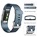 GEAK Bands for Fitbit Charge 2, Adjustable Sports Wrist Bands for Fitbit Charge 2, Large Classic Slate Blue