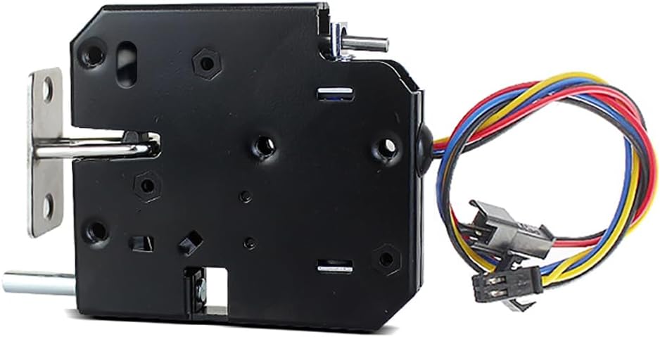 Electronic Cabinet Lock,Dc 12v 2a Magnetic Lock with Top Pole Structure and Detection Switch,Suitable for Storage Cabinets,Unmanned Vending Machines,Mailboxes,Storage Cabinets,Etc (1)