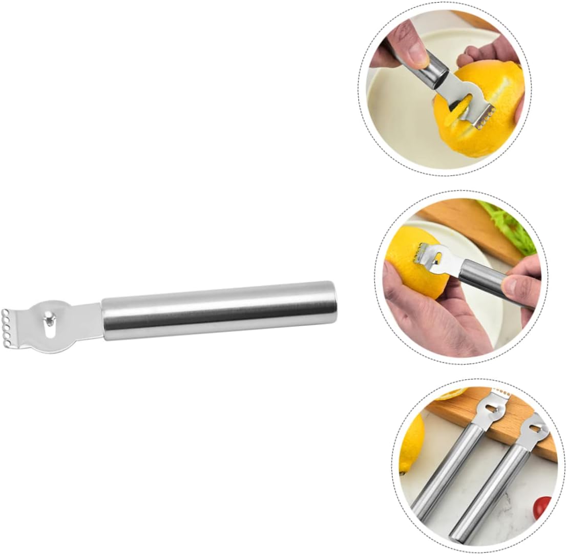 3pcs Zester Grater Peeler for Fruits Vegetables and Cheese Ergonomic Handle Comfortable Grip Kitchen Essential Tools for Home and Restaurant Use
